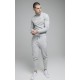 SikSilk L/S Turtle Neck Gym  - Grey Marl